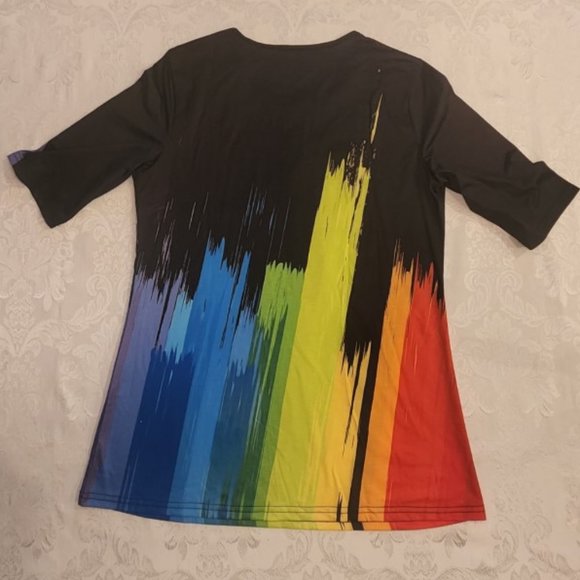 Casual Colorful Shirt NWOT - Picture 4 of 15